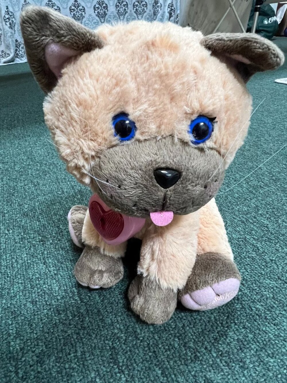 Cabbage Patch Kids Adoptimals Siamese Kitty Cat Plush 9" Interactive Sound CPK